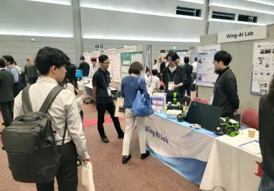 2025年5月27日（火）～30日（金）「第39回 2025年度人工知能学会全国大会（JSAI2025）」にてWing-AI Labの紹介を行いました。