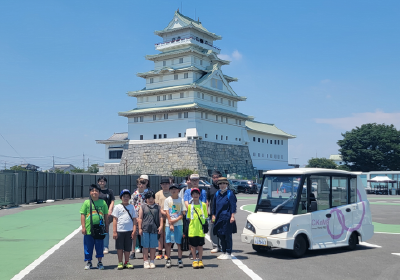 常総市主催「夏休みお仕事探検バスツアー」での活動報告