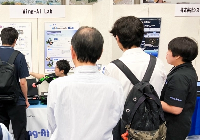 2025年9月9日（火）～12日（金）「2025年SICEフェスティバルおよび年次大会（SICE FES 2025）」にてWing-AI Labの紹介を行いました。