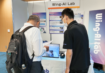 2026年6月30日（火）～7月1日（水）「ロボティクス・メカトロニクス 講演会 ROBOMECH2026」にてWing-AI Labの紹介を行いました。