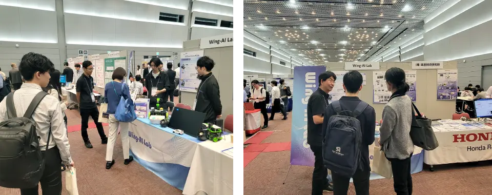 2025年5月27日(火)~30日(金)「第39回 2025年度人工知能学会全国大会(JSAI2025)」にてWing-AI Labの紹介を行いました。