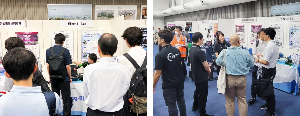 2025年9月3日(水)~5日(金)「第43回 日本ロボット学会学術講演会(RSJ2025)」にてWing-AI Labの紹介を行いました。