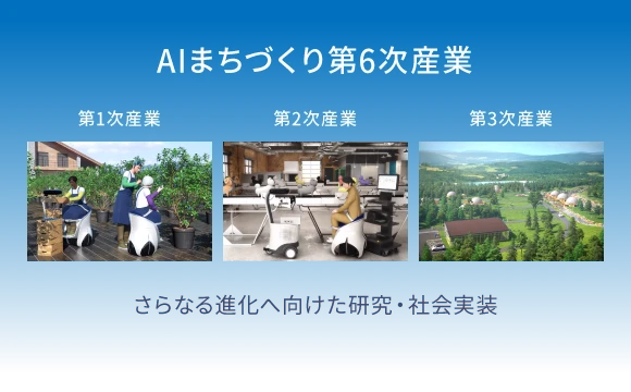 AIまちづくり第6次産業